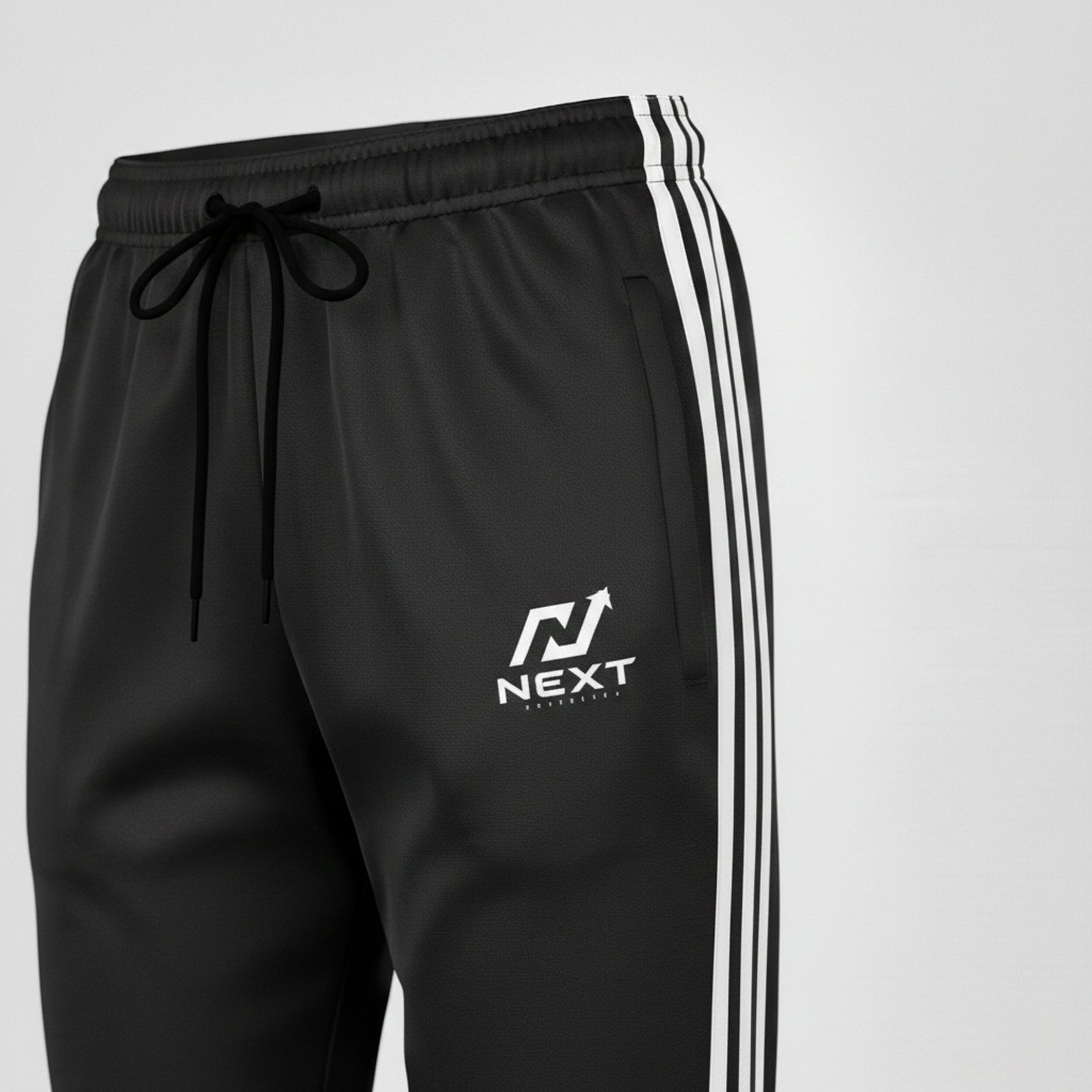 Summer Polyester Track Trousers – Lightweight Breathable Athletic Pants - Image 4