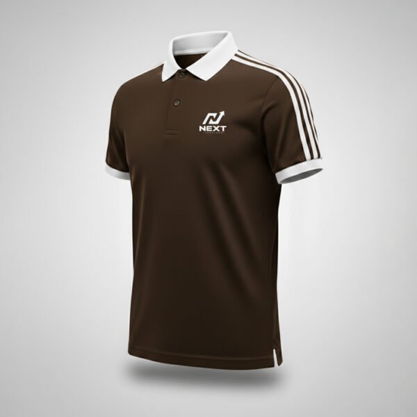 Breathable Summer Polo Shirt – Men’s Polyester Casual Polo Tee