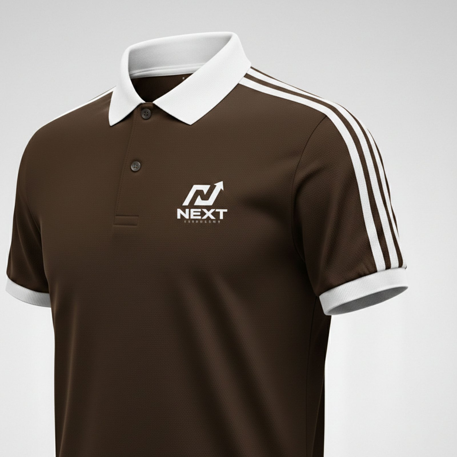 Breathable Summer Polo Shirt – Men’s Polyester Casual Polo Tee - Image 3