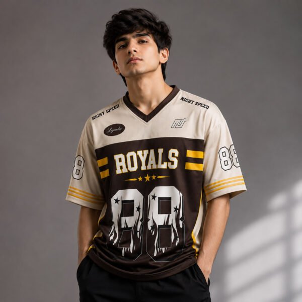 Men's Black /yellow Sports Shirt Athletic Jersey V Neck - 88
